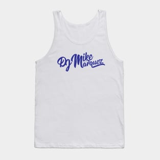 DJ Mike Marquez (Blue Logo) Tank Top